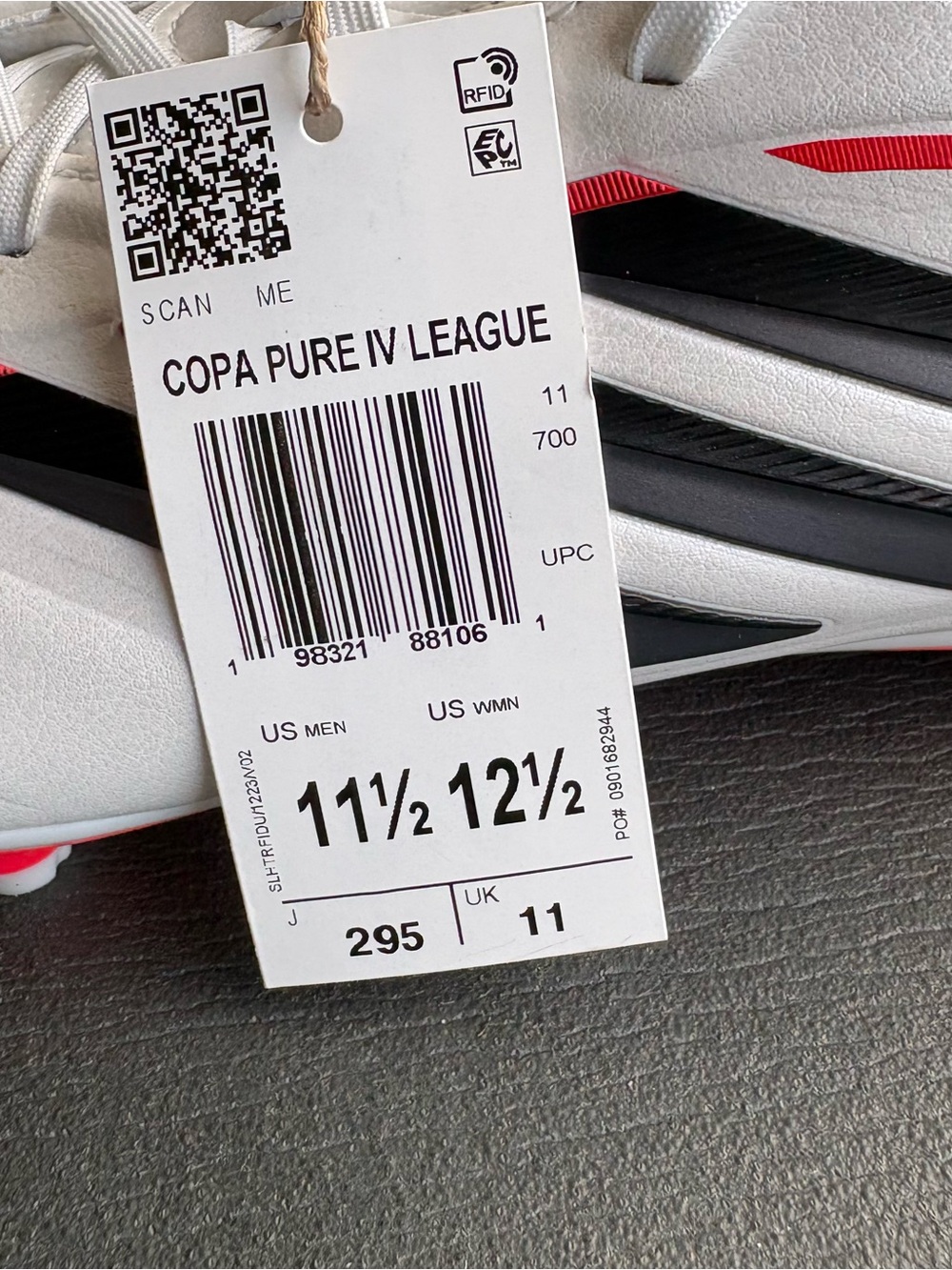 Adidas Copa Pure II / IV League FG Soccer Cleats – Men’s 11.5 - Picture 2 of 12